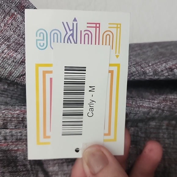 M Silver Lularoe Carly - Picture 4 of 5